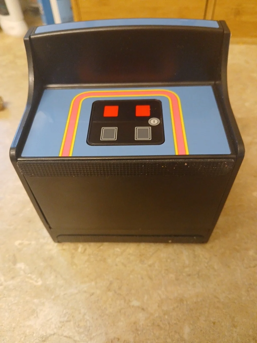 Arcade Ms. Pac-Man Mini Arcade Machine - Black/Blue